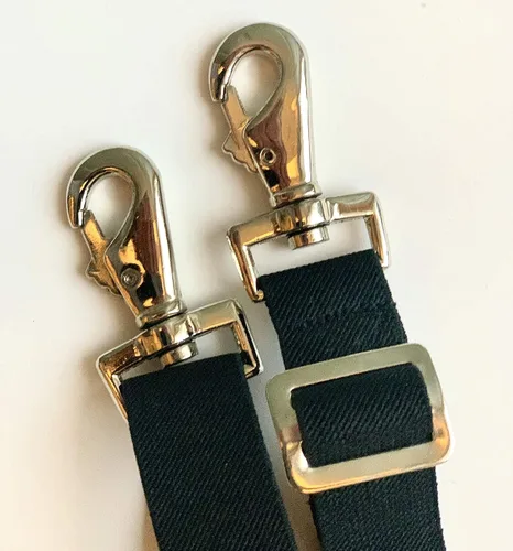 Vista 6 de Majestic Ally Paquete de 2 correas elásticas de repuesto para manta de caballo de longitud ajustable con broches giratorios dobles