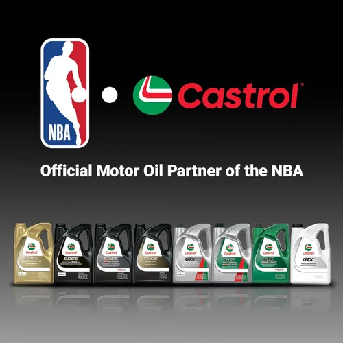 Vista 2 de Castrol EDGE 5W-50 Advanced - Aceite de motor sintético completo, 1 cuarto de galón, paquete de 6