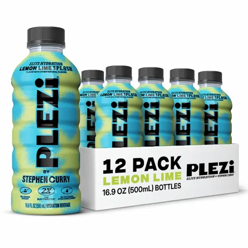 Vista 10 de PLEZi - Bebida de hidratación sabor naranja y mango de Stephen Curry - Bebidas deportivas con 2 veces más electrolitos - 500 mg de potasio, bajo