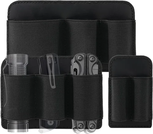 Vista 13 de VIPERADE PL6 Organizador modular EDC táctico, panel de bolsa de inserción elástica con soporte de gancho para accesorios, accesorio para mochila