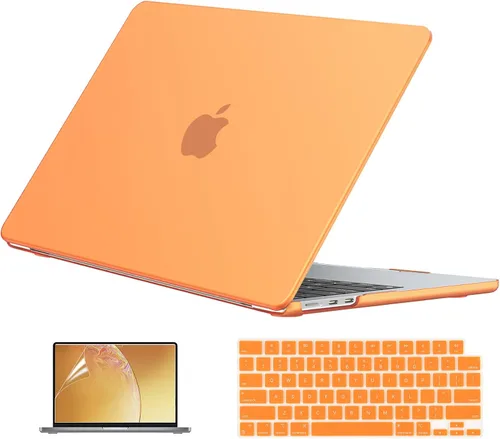 Vista 23 de EooCoo Funda compatible con MacBook Air de 15 pulgadas M5 2026 2025-2023 Release M4 M3 M2 modelo A3448 A3241 A3114 A2941, carcasa rígida