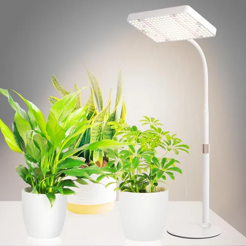 Luz LED de Crecimiento de Mesa de Espectro Completo UV IR, Vegetativo Inicio de Semillas Plántulas Bonsái Luz para Plantas de Interior, Luces de