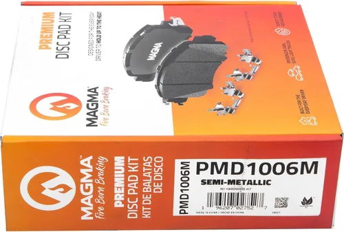 Vista 5 de MAGMA Premium PMD1006M Pastillas de freno semimetálicas, traseras