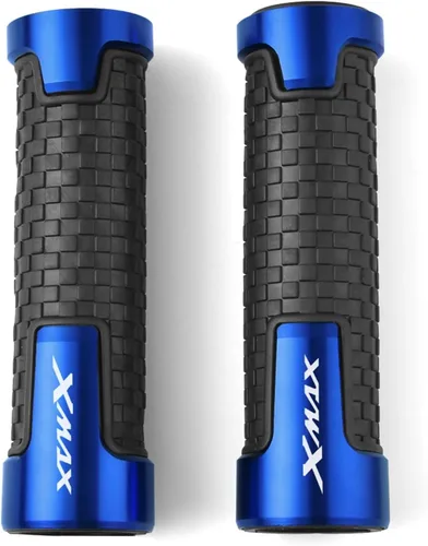 Vista 7 de Motorcycle Handlebar Grips for Yamaha Xmax 125 250 300 400 Motorcycle Handlebar Grips Racing Handle Grips Aluminium Comfortable Soft Rubber Hand Bar