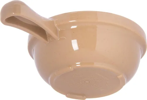 Vista 4 de Carlisle Tazón de sopa de colección con mango de plástico, de 8 y 12 onzas Capacidad, Piedra, 1