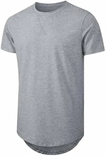 Vista 3 de JMIERR Paquete de 3 camisetas de algodón Hipster Hip Hop de cuello redondo para hombre