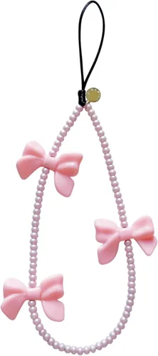 Vista 23 de Drawwind Correa con cuentas para teléfono con pulsera universal, cordón para teléfono celular lindo, pulsera de muñeca con cuentas, cadena de hilo