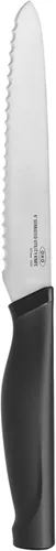 Oxo - Cuchillos de pan de 8 pulgadas con buen agarre, Plateado, Negro