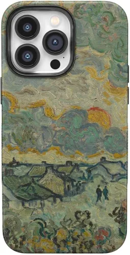 Vista 147 de Casely - Funda para iPhone 14 Pro Max, flores pintadas, Frida Kahlo Floral Girly, compatible con MagSafe