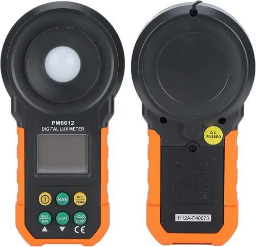 Vista 2 de Fydun PM6612 Portable HigH Handheld Digital Illuminance Meter Illuminance Meter Illuminance Meter Test Instrument for Men and Women