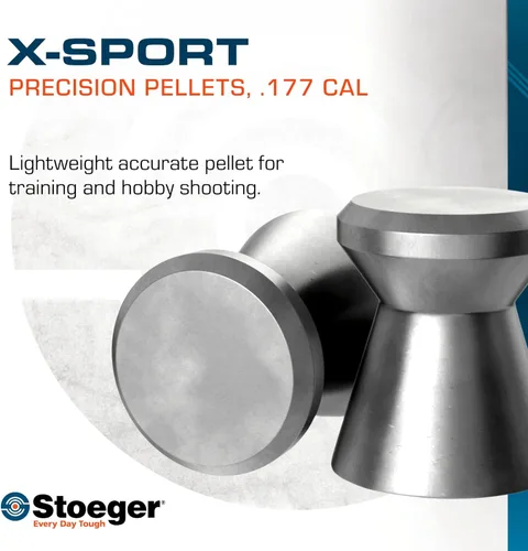 Vista 2 de Stoeger X-Series Pellets - for Practice and Precision Targets - .177 Caliber