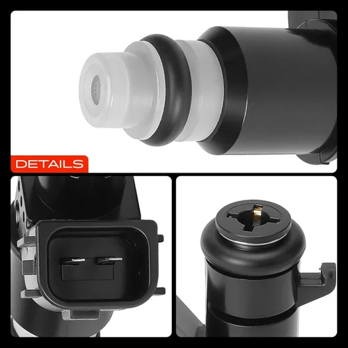Vista 9 de A-Premium Inyectores de combustible compatibles con Honda Civic 2006-2011 1.8L, compatible con 2009-2013 1.5L, repuesto # 16450RNAA01 4-PC Set
