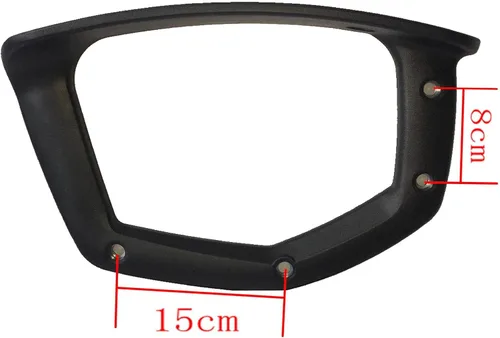 Vista 6 de MERIGLARE Reposabrazos de repuesto para silla de 2 piezas, accesorios de reparación cómodos, piezas de silla de computadora, reposabrazos de malla