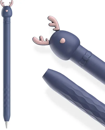 AhaStyle Funda para Apple Pencil de 1ª generación, linda funda de silicona suave de dibujos animados, accesorios compatibles con Apple Pencil de 1ª