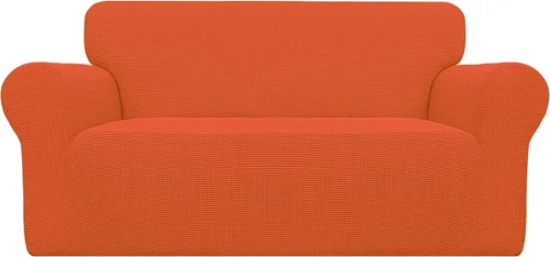 Vista 22 de Easy-Going Funda elástica de gran tamaño para silla o sofá, 1 pieza, suave, con parte inferior elástica, tela jacquard de elastano, protector