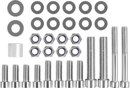 Vista 5 de Worldmotop - Protector de motor para BMW R1200RT R1200 RT 2014 2015 2016 2017 2018 (plateado, delantero)