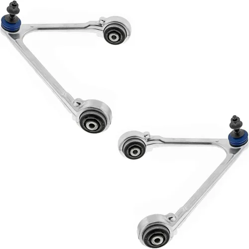 Vista 345 de Detroit Axle - 4 brazos de control de extremo delantero para Nissan Frontier Xterra 2000-2004 Brazos de control inferior y superior con rótulas
