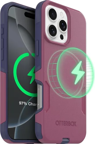 Vista 14 de OtterBox Funda para iPhone 16 Commuter Series - Baby Blue Jeans