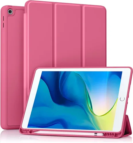 Vista 38 de Akkerds - Funda Compatible con iPad de 10.2 Pulgadas 2021/2020/2019, para iPad de 9ª/8ª/7ª Generación con Soporte para Lápiz, Funda Protectora