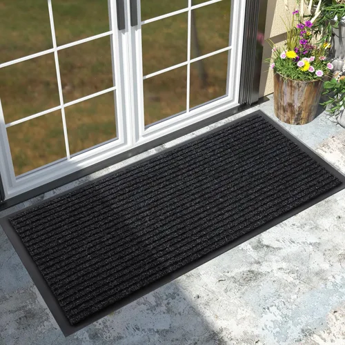 Vista 19 de Yimobra Tapetes de bienvenida para puerta delantera, 29.5 x 17 pulgadas, resistente, impermeable, para puerta exterior, entrada exterior
