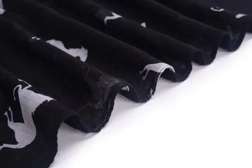 Vista 4 de REINDEAR Bufanda de pañuelo con estampado de animales de vaquero y rancho occidental, 70" x 40