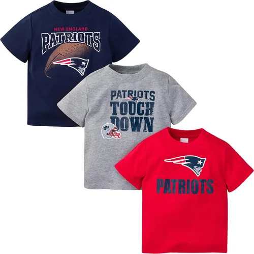 Vista 19 de Gerber Unisex Baby NFL 3 Pack Short Sleeve Team Fan Tee Shirt