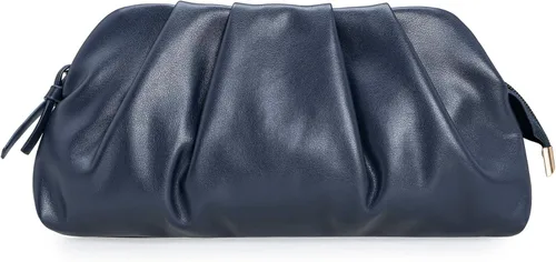 Vista 20 de CHARMING TAILOR Bolso tipo sobre elegante de cuero vegano suave con pliegues de PU para mujer