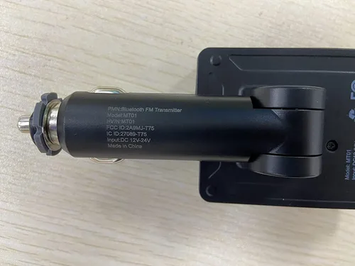 Vista 8 de LENCENT Transmisor FM Bluetooth 5.3 para automóvil, reproductor de música de sonido de agudos y graves ajustable, adaptador Bluetooth para llamadas