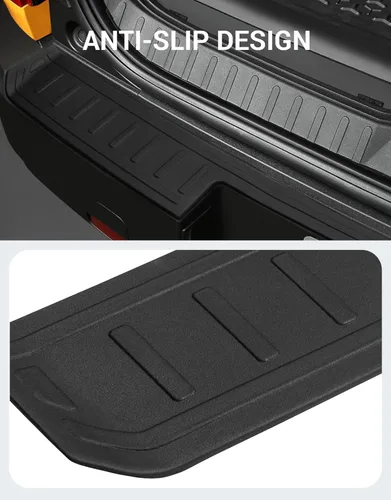 Vista 5 de Ecarzo Protector de parachoques trasero para 2025 2024 2023 2022 2021 Accesorios Bronco Sport Cubierta de moldura resistente a los arañazos