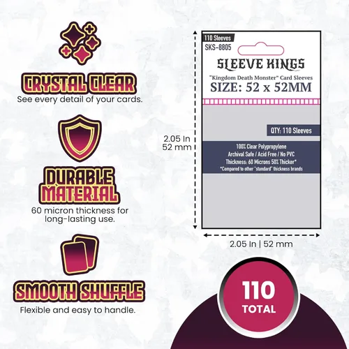 Vista 59 de Mangas cuadradas medianas (2.559 x 2.559 in) paquete de 110, 60 micras