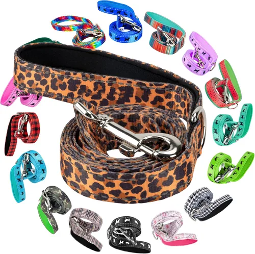 Vista 34 de EcoBark Correa para perro – Correas cómodas suaves y reflectantes con mango acolchado – Fuerte, duradera y resistente, entrenamiento y tracción