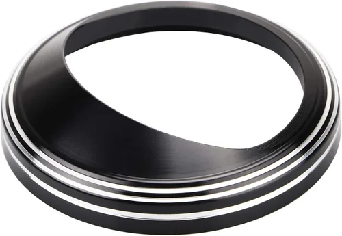 Vista 3 de Accesorio de motocicleta de 5 pulgadas chapado en bisel para Harley Heritage Classic Road King Softail Springer Classic Standard