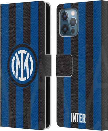 Vista 25 de Head Case Designs Officially Licensed Inter Milan Away 2025/26 Crest Kit Leather Wallet Case Compatible with Apple iPhone 7 Plus/iPhone 8 Plus