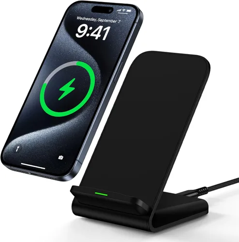 Samsung - Cargador inalámbrico de carga rápida, soporte inalámbrico para teléfono Android para Samsung Galaxy S26 S25 S24 Ultra S24 S23 FE S22 S21