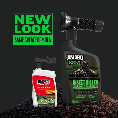 Vista 6 de Amdro Rápido mata insectos para césped y paisaje, listo para rociar, 32 onzas