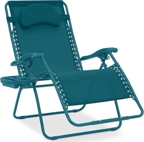 Vista 8 de Best Choice Products - Silla de gravedad cero de gran