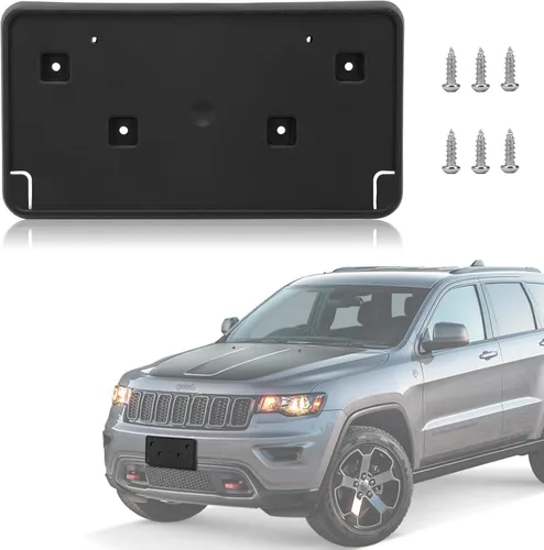 Vista 28 de Marco de matrícula frontal compatible con Chevy Colorado ZR2 2023 2024 2025, soporte de montaje para marco de matrícula, repuesto # 85553155