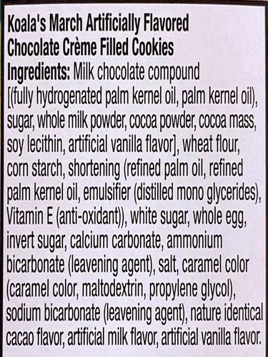 Vista 3 de Galletas rellenas de crema de chocolate Koala's March