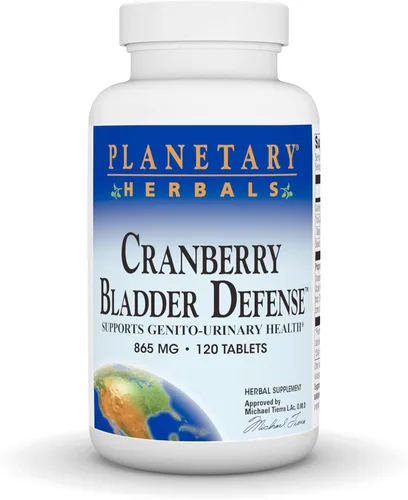 Planetary Herbals Defensa de vejiga de arándano 865 mg, apoya la salud genito-urinaria