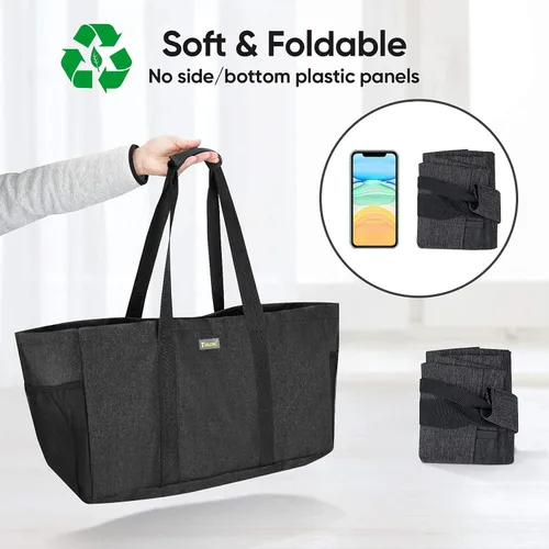 Vista 4 de Bolsa de mano con marco + bolsa grande de utilidad