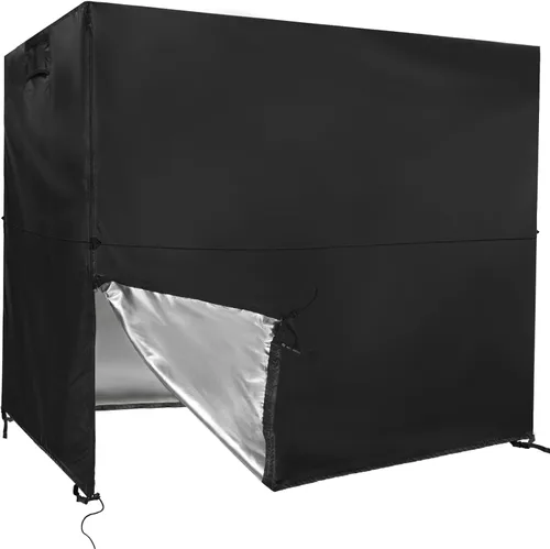Kasla Funda para columpio, impermeable, se adapta a columpios de patio al aire libre de 3 plazas y patio trasero, jardín, porche, columpio y hamaca