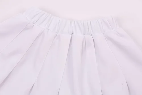 Vista 6 de Koatobbor Disfraz de animadora para niñas, vestido de fiesta de Halloween con accesorios