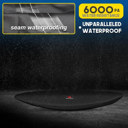 Vista 4 de Rosefray Cubierta de kayak de 9.3 a 15 pies, fundas de kayak marino de alto rendimiento, correa de hombro cómoda, resistente al agua, resistente a