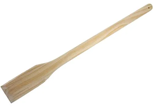 Mezcla de roble de madera que revuelve la paleta 36" Pala Heavy Duty Commercial Cazo Carnitas