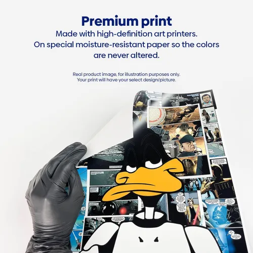 Vista 2 de Canvas Lab The telescope by Raúl Ruz 11 x 7 in Fine Art Framed Print, Frame Color: Black, With Mat