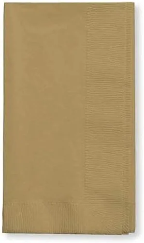 Vista 33 de Creative Converting Servilletas sólidas azul Bermuda de 2 capas para bebidas - 50 piezas