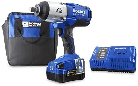 Vista 2 de Kobalt Llave de impacto inalámbrica de 24 voltios de 12 pulgada de potencia máxima (artículo # 672825)