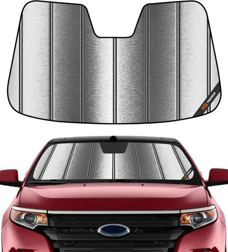 Vista 6 de Pigenius Parasol de parabrisas para Ford Edge 2011-2014, para Lincoln MKX 2011-2015 - Salvaguardia