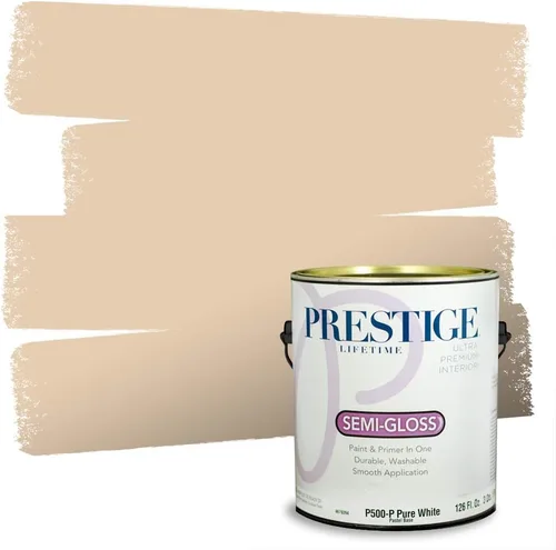 Vista 138 de Pintura 2 en 1, para primera mano y para exterior, de Prestige Paints, E100-N-1120BM 1120BM-PCM