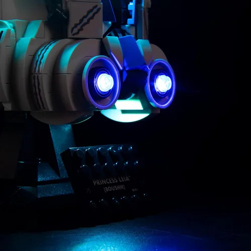 Vista 4 de Kit de luces LED para Lego Captain Rex 75349 Juego de iluminación de conexión USB compatible con Lego 75349 (solo luces, sin modelos Lego)